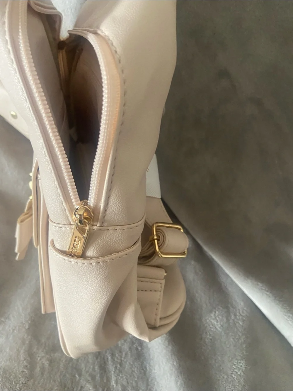 ECOSUSI pale pink Mini Bow Accent Backpack with wallet . New with tags!